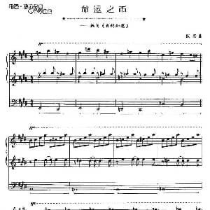 电子琴谱 | 命运之币