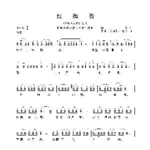 民族声乐考级歌曲:红梅赞_歌曲简谱_词曲:阎肃 羊鸣 姜春阳 金砂