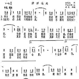 潇洒地走_歌谱投稿_词曲:洪光达 中岛美雪