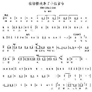 豫剧谱 | 在绣楼我奉了小姐言命 拷红 选段