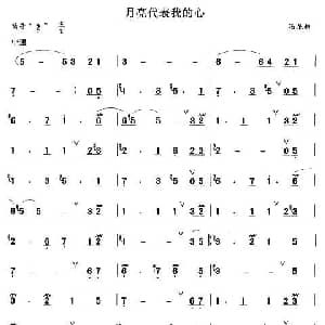 笛子谱 | 月亮代表我的心 汤尼