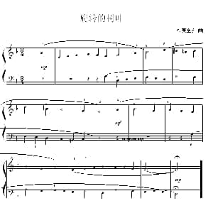 旋转的树叶 钢琴谱 G 麦金农