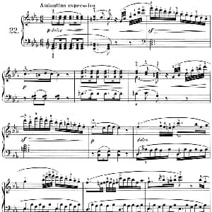 25首车尔尼Op.748练习曲 钢琴谱 车尔尼