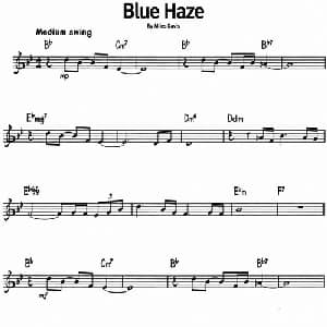 蓝调音乐:Blue Haze_外国歌谱