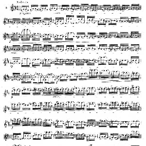 长笛曲谱 | 基于维尼亚夫斯基练习曲的10首长笛练习曲之8 Moyse 10 Studies After Wieniawski 莫伊斯Moyse