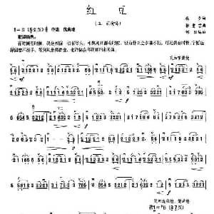 二胡谱 | 红豆 何阳 编曲