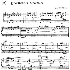 手风琴谱 | Piazzolla合集 17 Guardia Nueva 皮亚佐拉