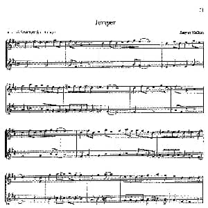 萨克斯谱 | 16首爵士二重奏 Jumper