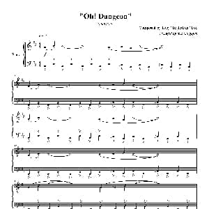 Oh! Dungeon 钢琴谱