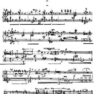 为加料钢琴而作的奏鸣曲与间奏曲 钢琴谱 约翰 凯奇