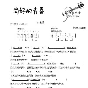 尚好的青春 吉他谱 孙燕姿