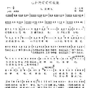 山外的哥哥听我说_歌谱投稿_词曲:方一方 张勇