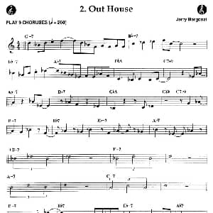 萨克斯谱 | Out House Cont.