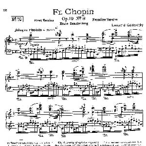 53首改编练习曲 钢琴谱 里奥鲍尔德 戈多夫斯基