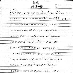 So Long_歌谱投稿