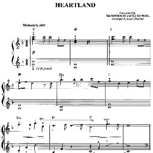 HEARTLAND 钢琴谱 Jim Brickman 金布来克曼