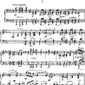 拉赫玛尼诺夫 音画练习曲15或16 Etudes tableaux Op.39 No.7 钢琴谱 拉赫玛尼诺夫