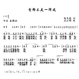雷锋不是一阵风_儿歌乐谱_词曲:赵大国 王正明