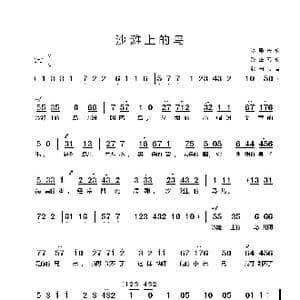 冰岛 沙滩上的鸟儿_歌谱投稿_词曲:冰岛民歌 孙正配歌