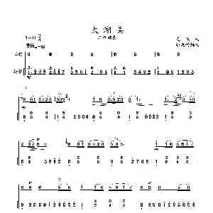 太湖美 二胡独奏 扬琴伴奏 张延龄编曲