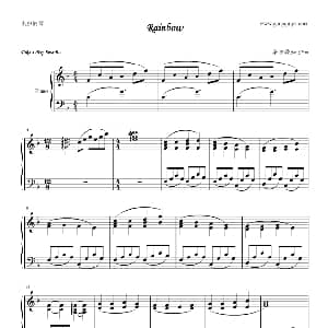Rainbow 钢琴谱