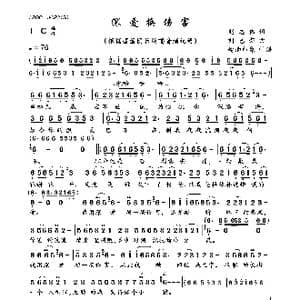 深爱换伤害_歌曲简谱_词曲:赵志伟 刘艺新