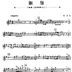 小提琴谱 | 姻缘 选自 王的男人