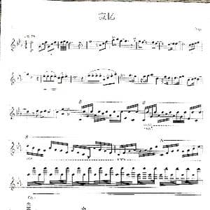 寂忆_歌谱投稿_词曲:无 许qx