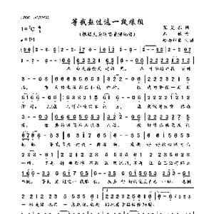 等我熬过这一段狼狈_歌曲简谱_词曲:张灵茹 春妹