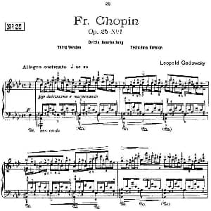 53首改编练习曲 钢琴谱 里奥鲍尔德 戈多夫斯基