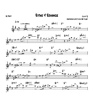 萨克斯谱 | Ritmo Y Romanc Eb Part