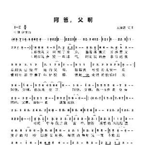 阿爸,父啊_歌谱投稿_词曲:王清恩 王清恩