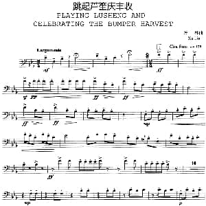 跳起芦笙庆丰收 长号 许林