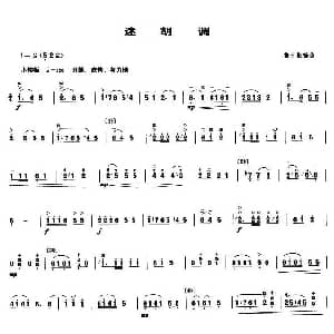 二胡谱 | 迷胡调