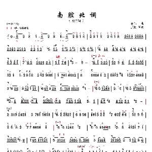 南腔北调_歌曲简谱_词曲: 金伟