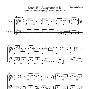 Metodo Completo Op.27 3 吉他谱 卡鲁里 Ferdinando Carulli