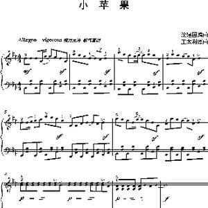 小苹果_歌曲简谱_词曲: 沈建国编曲