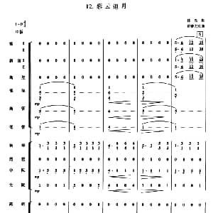 彩云追月 民乐合奏 任光曲 彭修文改编