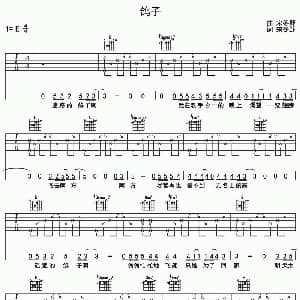 鸽子 吉他谱 宋冬野 宋冬野