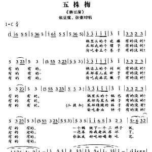 敦煌曲子戏 五株梅 磨豆腐 张豆腐 张妻对唱