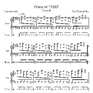 Power of NEO 钢琴谱