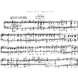 12首为孩子们而作的四手联弹曲 Op.85 钢琴谱 罗伯特 舒曼