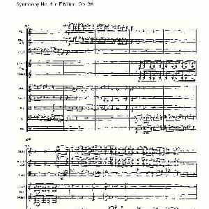 F小调第四交响曲, Op.36 第一乐章 二