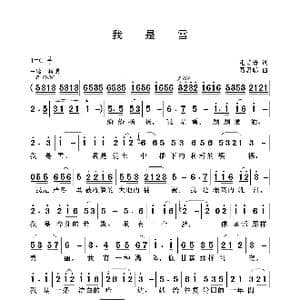 我是雪_歌曲简谱_词曲:毛诗奇 聂思聪