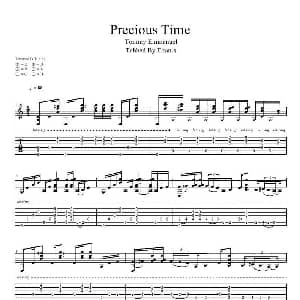 tommy emmanuel precious time 1 吉他谱
