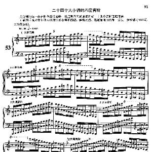 哈农钢琴练指法 钢琴谱 查尔斯 路易斯 哈农