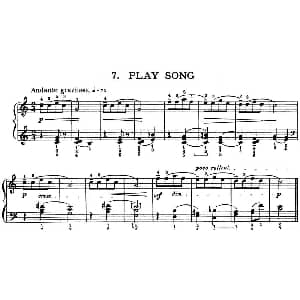 For Children Sz.42 钢琴谱 巴托克