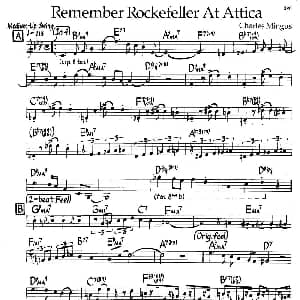 Remember Rockefeller At Attica 钢琴谱