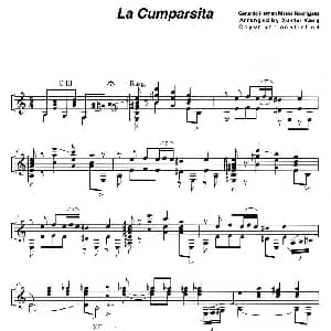 la Cumparsita 吉他谱