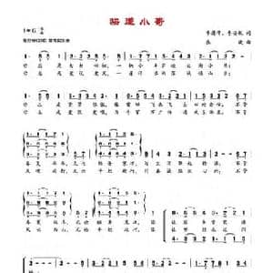 快递小哥_民歌简谱_词曲:李潇倩 李安敏 盛婕